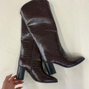 Brand new knee-high boots